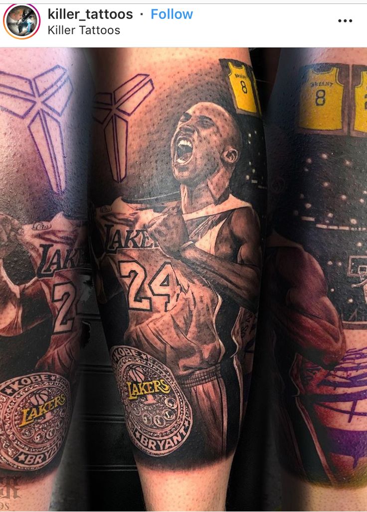 Cool Kobe tattoo