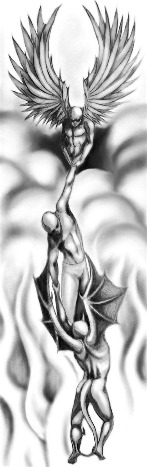 Tattoo Arm Pulled Down To Hell at Keelydavida