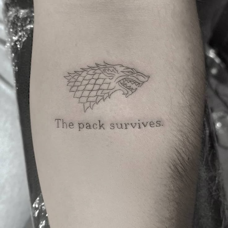 22 Powerful Game Of Thrones Tattoo Ideas For Hardcore Fans