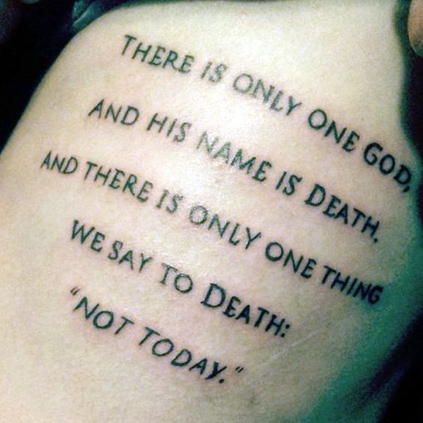 40 Fantastic Game Of Thrones Tattoo Designs
