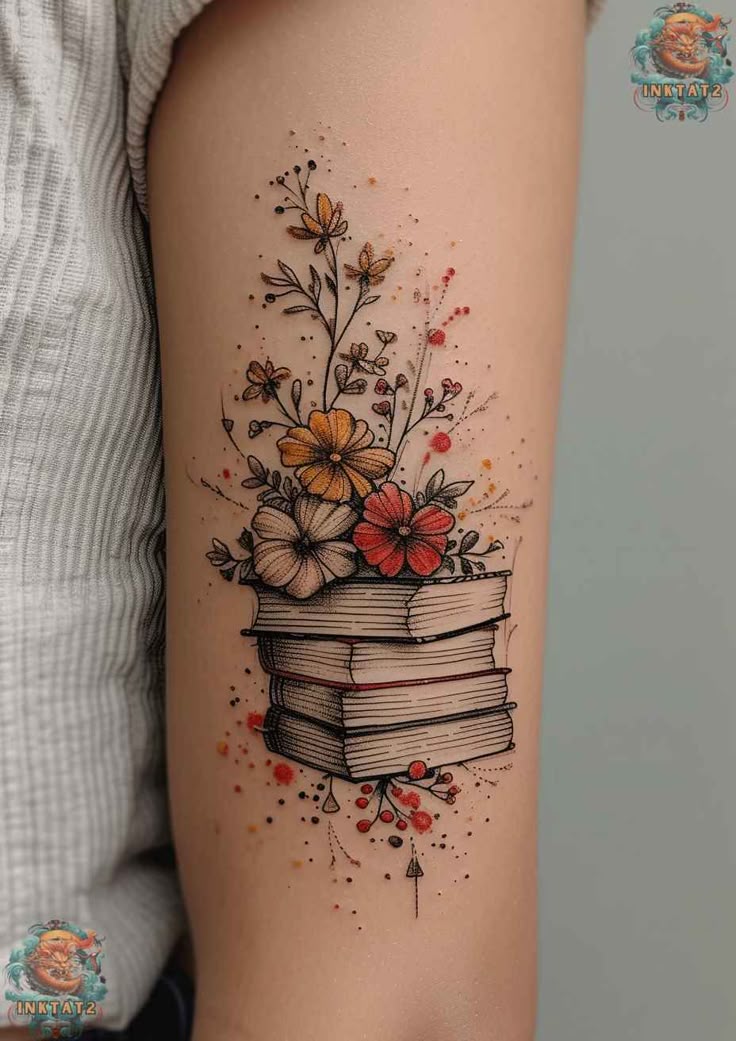 The Enduring Charm of Book-Themed Tattoos 85 Designs: A Tribute to Literary  Love - inktat2.com