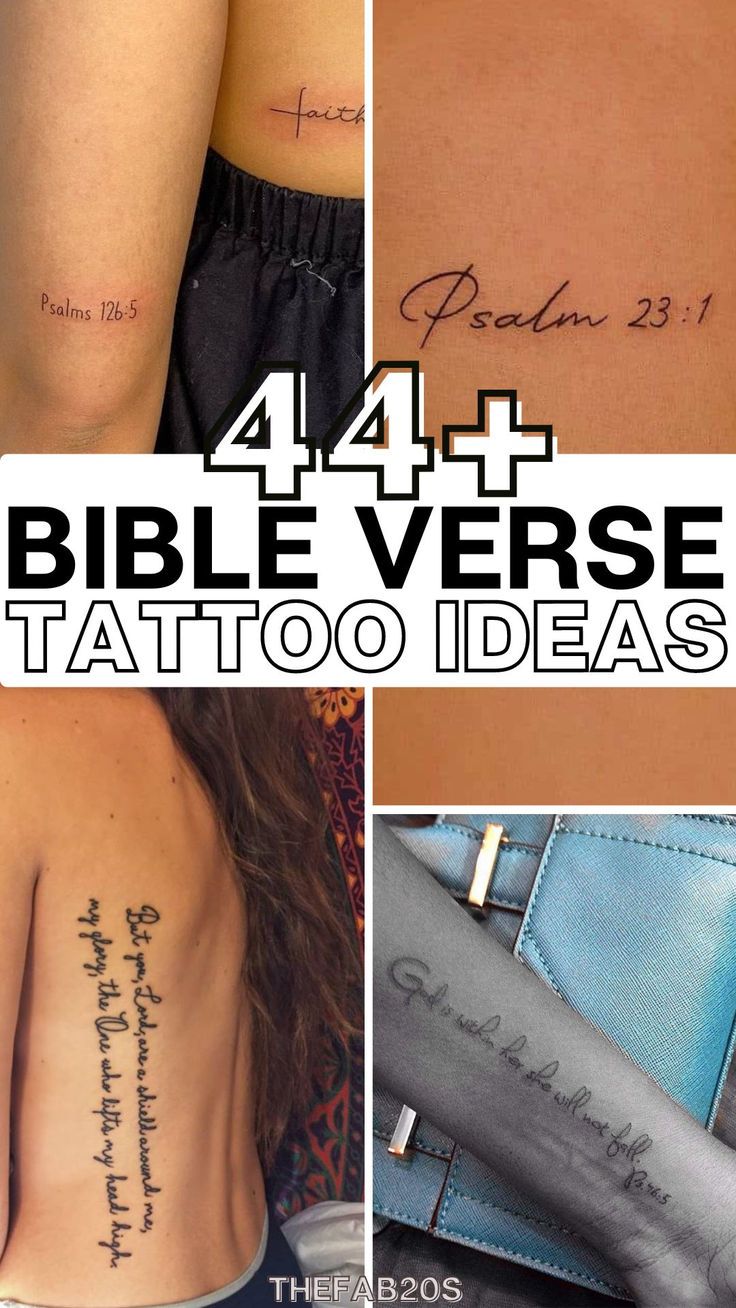44+ Bible Verse Tattoo Ideas That Will Uplift and Empower You