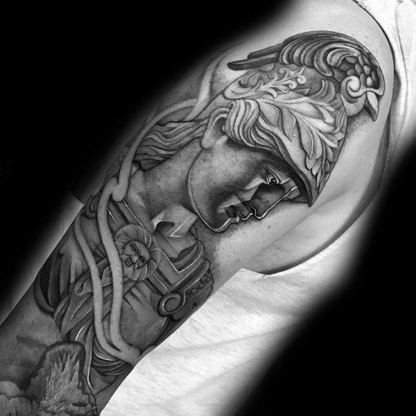 60 Athena Tattoo Designs for Men