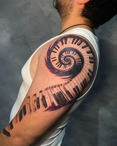 Music Tattoo Designs Piano