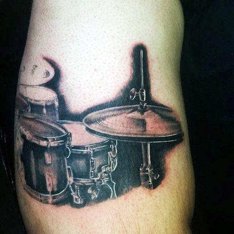67 Stunning Drum Tattoos for Men