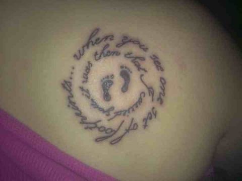 20 Footprints, never alone ideas | footprints in the sand poem, footprint, footprint  tattoo