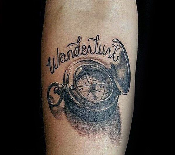 70 Wonderful Wanderlust Tattoo Designs for Men