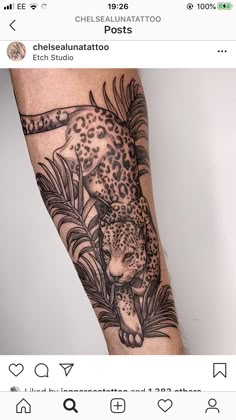 Discover 32 Cheetah/ Leopard Tattos and Jaguar Tattoo Ideas | jungle  pattern, tiger tattoo, fine line tattoos and more
