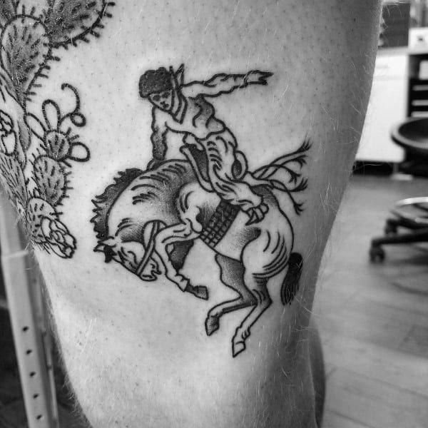 40 Rodeo Tattoo Designs for Men