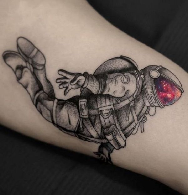 30+ Creative Astronaut Tattoo Ideas | Art and Design