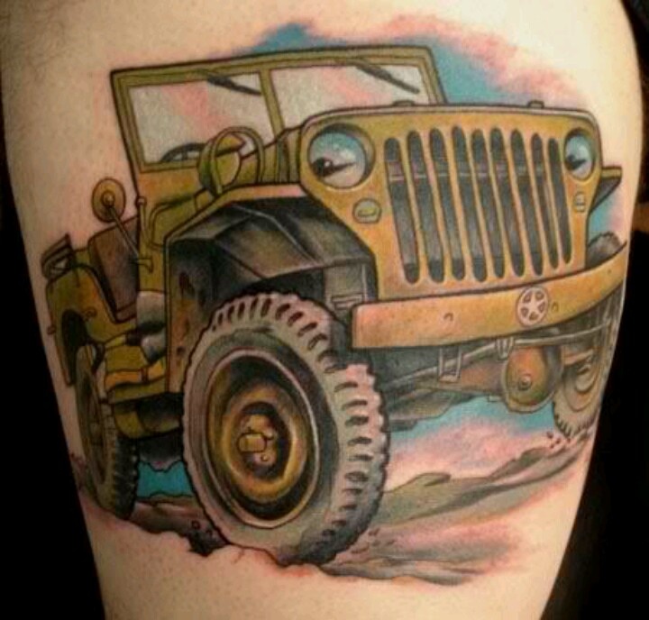 Jeep tattoo