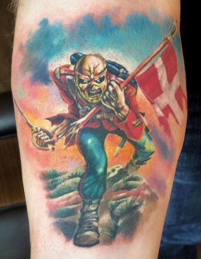Best 45 Iron Maiden Tattoo Designs and Ideas - NSF News