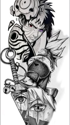 47 Anime tattoos ideas in 2025 | anime tattoos, tattoos, naruto tattoo