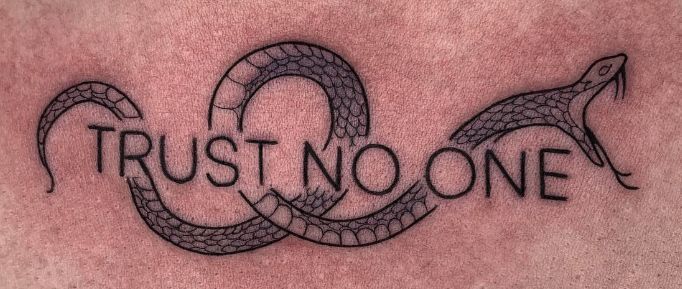 trust no one
