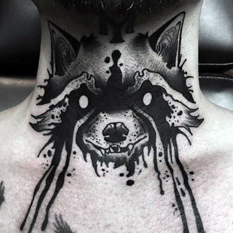 80 Raccoon Tattoo Designs for Men