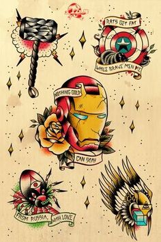 Discover 15 Comic Tattoos and comic tattoo ideas on this Pinterest board |  tattoos, marvel tattoos, art tattoo and more
