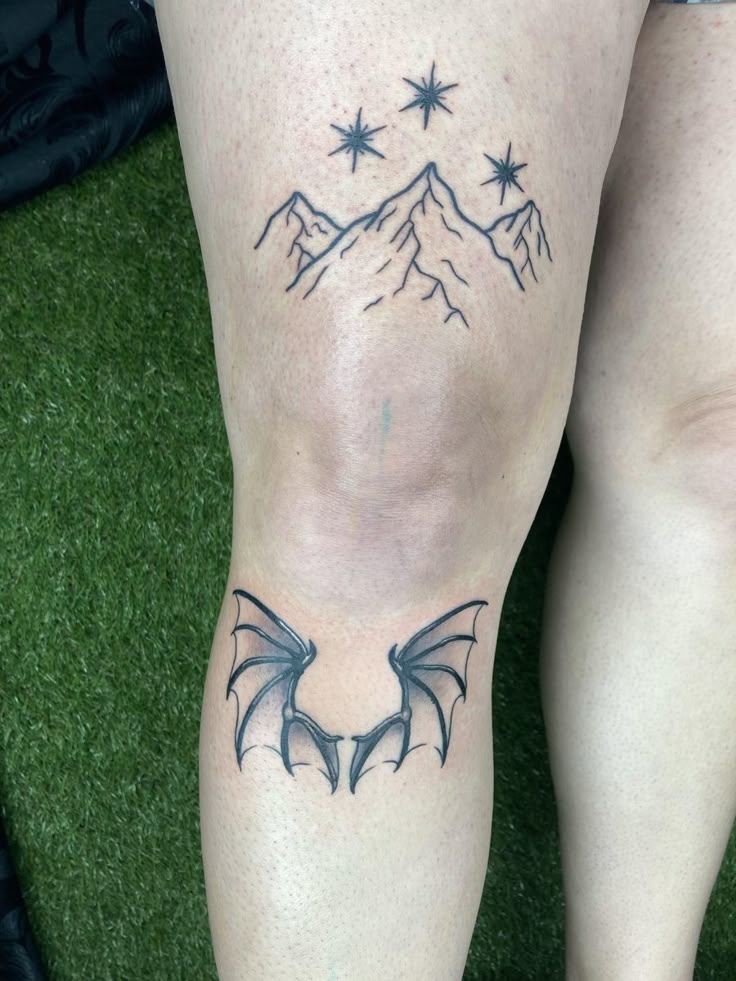 ACOTAR Rhysand inspired tattoo