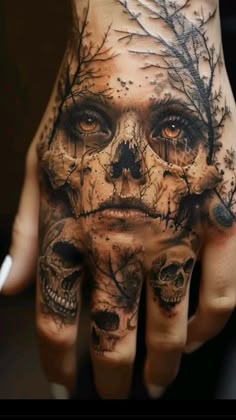 7 spooky tattoos and tattoos ideas to save today | spooky tattoos, cool  tattoos, body art tattoos and more