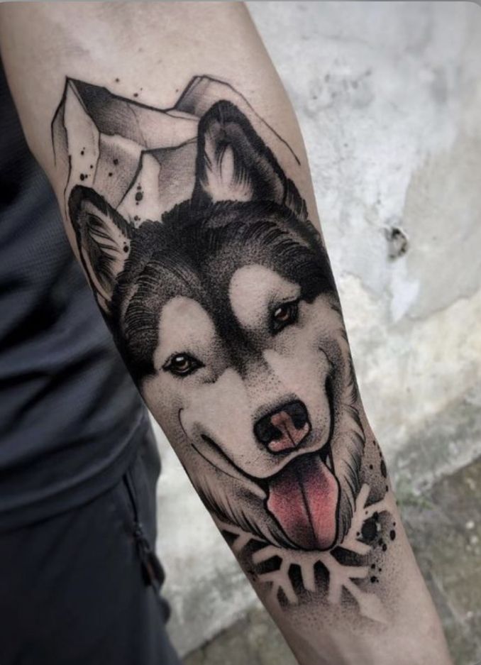 15 Best Husky Tattoo Ideas