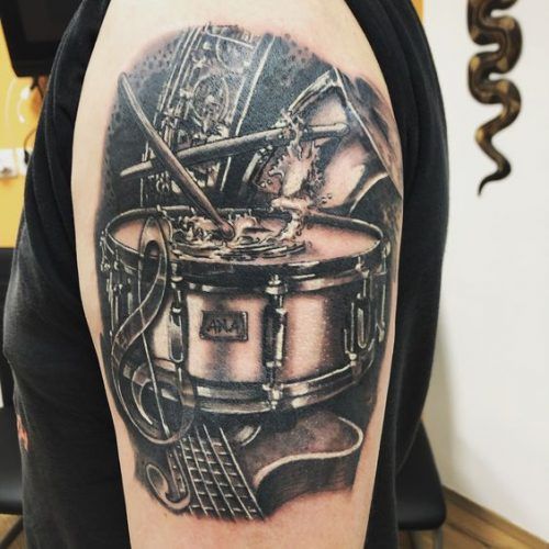 Melodic Ink 25 Music-Inspired Tattoo Ideas for Men