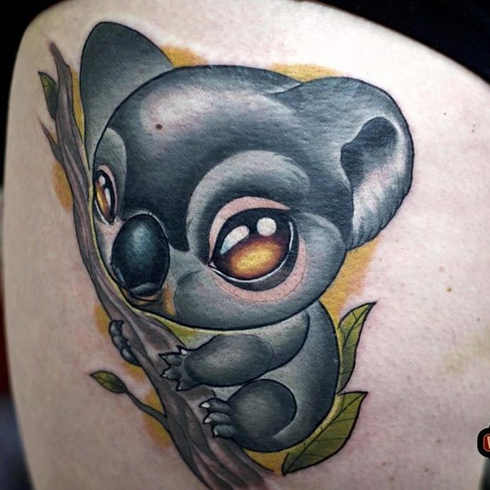 Koala tattoo