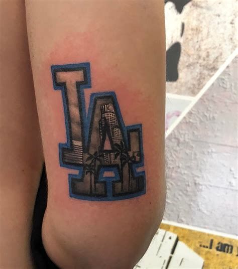 La Dodgers Tattoo Designs