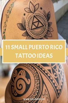 Puerto Rico Tattoo for Men