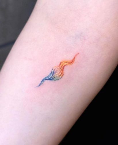 Explore 16 Stunning Fire and Ice Tattoo Designs for 2025: Unleash Your  Inner Fire with Cool Contrasts!