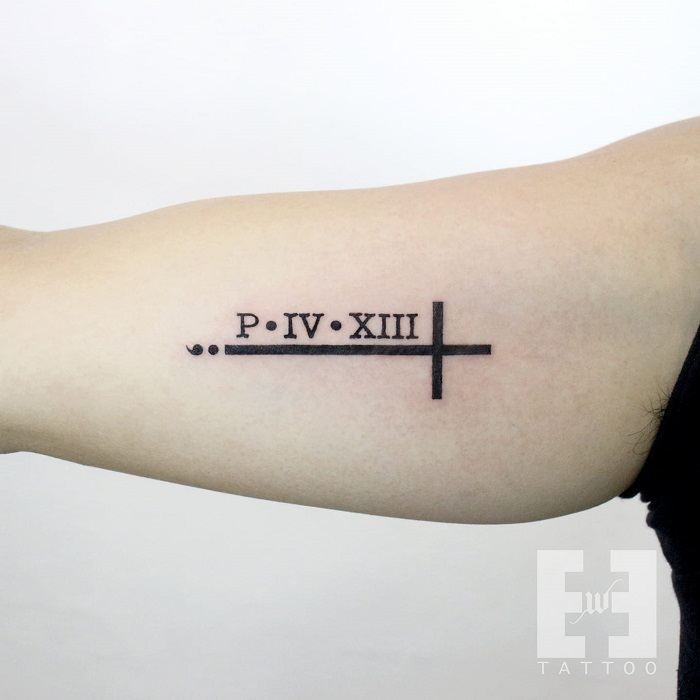 Philippians 4:8 Tattoo
