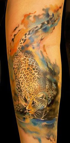Discover 51 Leopard cheetah Jaguar and leopard tattoos ideas | animal  tattoos, tattoos, jaguar tattoo and more