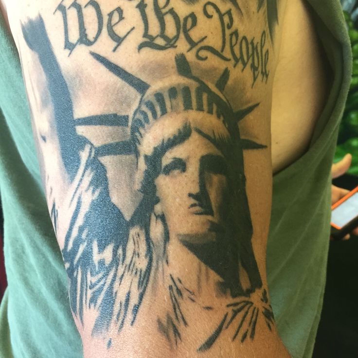 Statue of Liberty tattoo