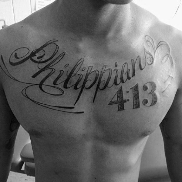 40 Philippians 4:13 Tattoo Designs for Men