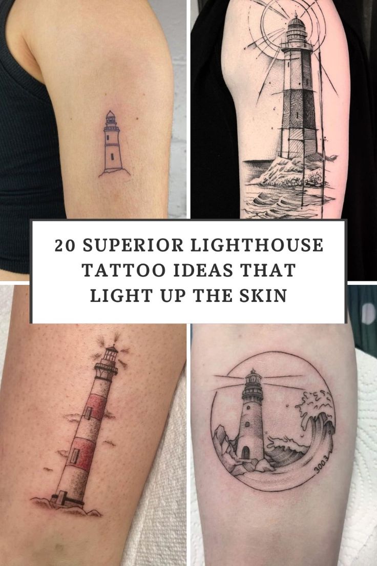 20 Superior Lighthouse Tattoo Ideas That Light Up The Skin