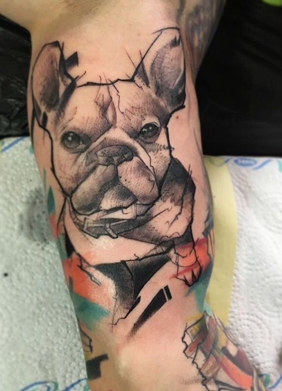 The 15 Most Fabulous French Bulldog Tattoo Ideas