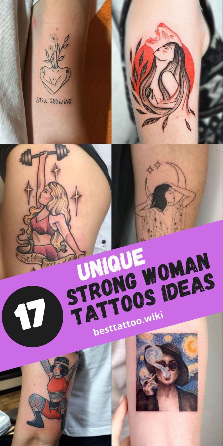 Strong Woman Tattoos: Unveiling Inspirational Tattoo Ideas to Showcase  Inner Strength and Resilience