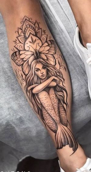 75 Trendy Mermaid Tattoos You Must See - Tattoo Me Now