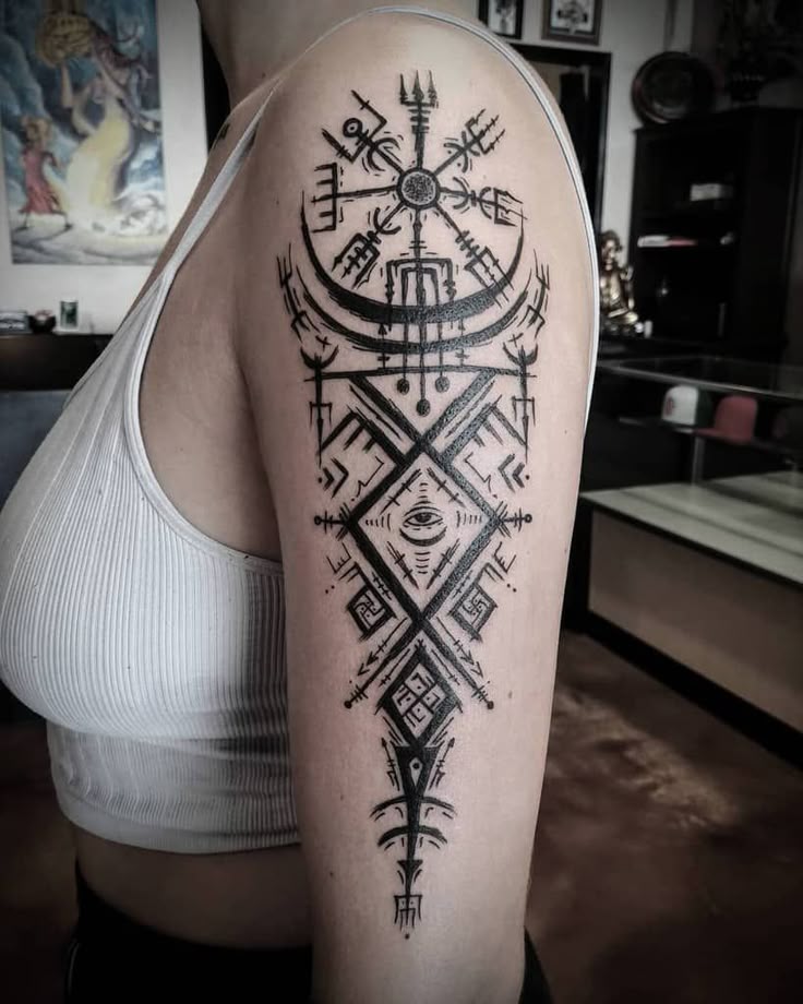 Nordic Arm Tattoo Ideas for Symbolic Ink
