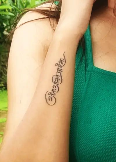 30+ Sanskrit Tattoo Ideas To Pay Homage To Indian And Hindu Culture
