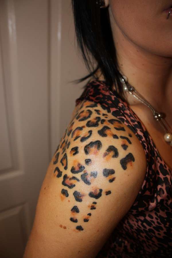 30+ Cheetah and Leopard Print Tattoos for Women | Art and Design