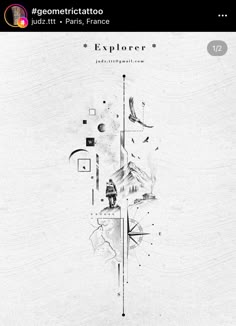 Discover 560 Tattoos and Perspective Tattoos Ideas | clever tattoos, greek tattoos, forearm band tattoos and more