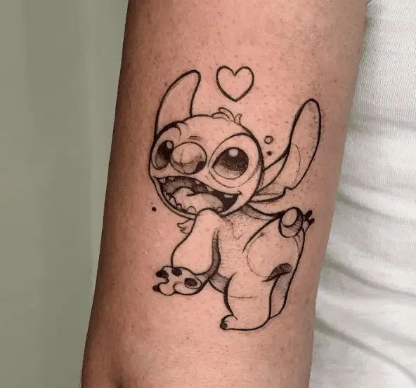 45+ Stitch Tattoo Designs For A Sweet And Nostalgic Tattoo!