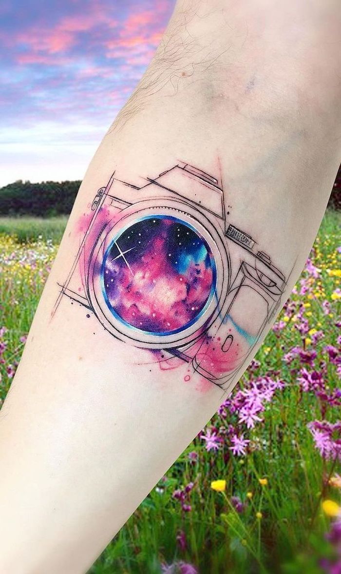 50+ Galaxy Tattoo Ideas That Capture the Beauty of the Cosmos