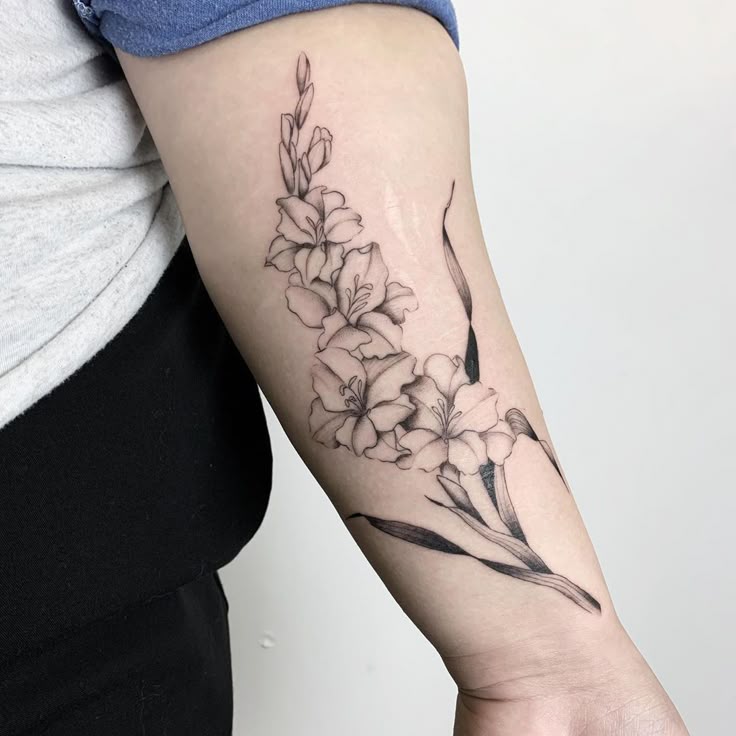 Scorpio Tattoo Ideas to Inspire Your Next Ink | Gladiolus tattoo, Birth  flower tattoos, Gladiolus flower