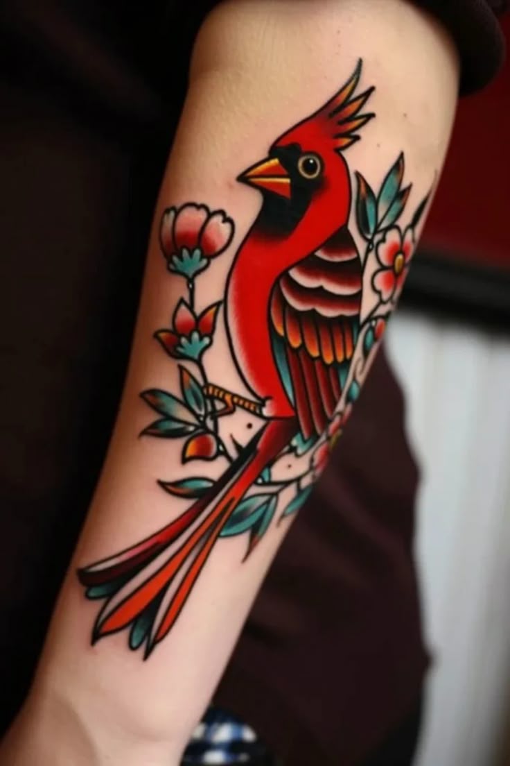 Stunning Cardinal Tattoo Ideas