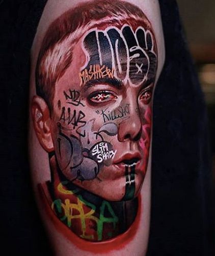 38 Eminem Tattoo Designs and Ideas - NSF News and Magazine