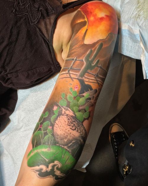 Image result for cactus flower tattoo