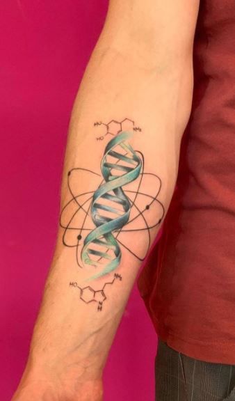 65 Unique DNA Tattoos, Ideas, & Meaning - Tattoo Me Now