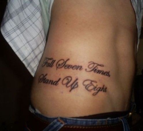 Tattoo Ideas: Quotes on Strength, Adversity, and Courage