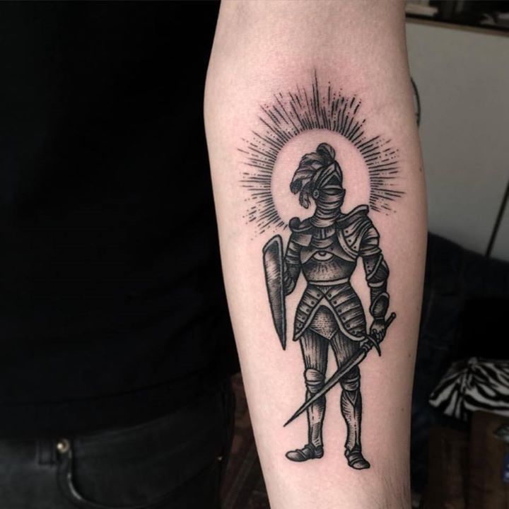 250+ Knight Tattoo Designs (2024)