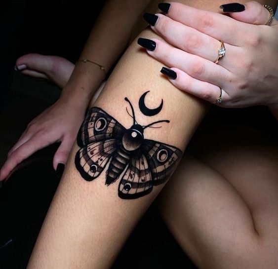 10+ Fascinating Moth Tattoos ideas. - MELTBLOGS